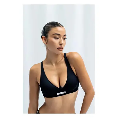 Podprsenka GOD SAVE QUEENS SECOND SKIN BRALETTE PUSH UP černá barva, GSQ-135-111