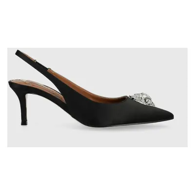 Lodičky Kurt Geiger London Belgravia Sling Back černá barva, s odkrytou patou, 9786900609