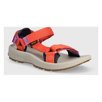 Sandály Teva Terragrip Sandal dámské, oranžová barva, 1150270