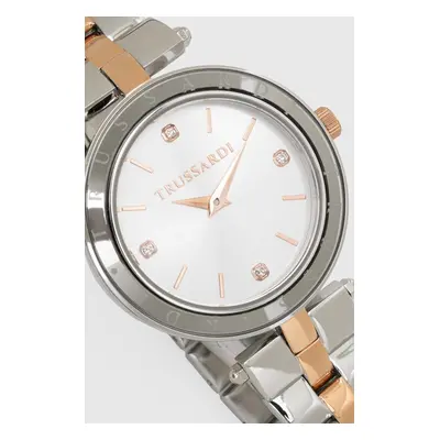 Hodinky Trussardi stříbrná barva, R2453145516