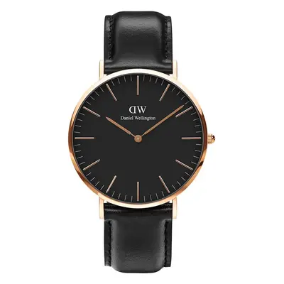 Hodinky Daniel Wellington černá barva, DW00100127