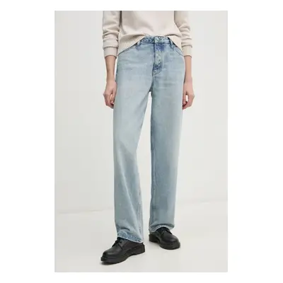 Džíny Calvin Klein Jeans dámské, high waist, J20J224550