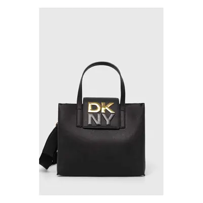 Kožená kabelka Dkny černá barva, R42DYE39