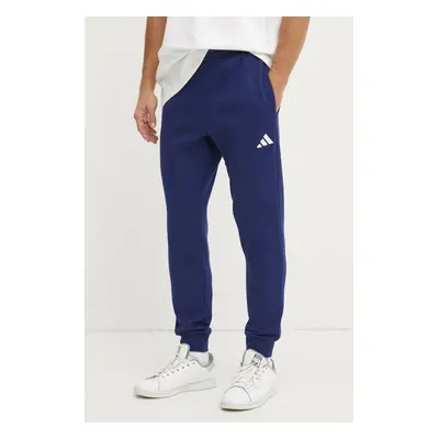 Tepláky adidas Feelcozy tmavomodrá barva, hladké, JE3814