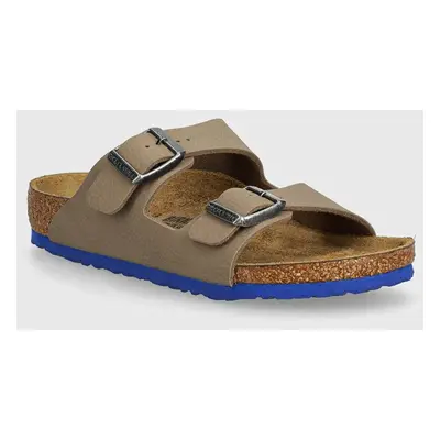 Dětské pantofle Birkenstock Arizona béžová barva, 1028732