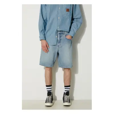 Džínové šortky thisisneverthat Washed Denim Short pánské, TN240DSO5S01