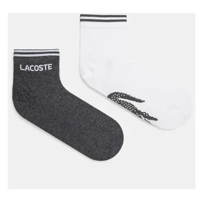 Ponožky Lacoste 2-pack bílá barva, RA4187