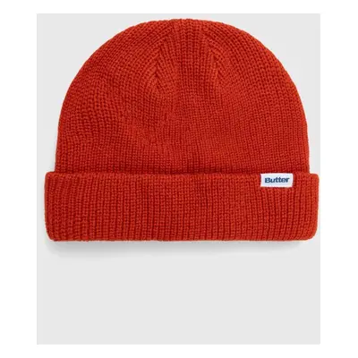 Čepice Butter Goods Wharfie Beanie červená barva, z husté pleteniny, BGQ3235704