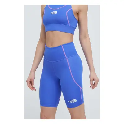 Sportovní šortky The North Face Hakuun dámské, s potiskem, high waist, NF0A8845QBO1