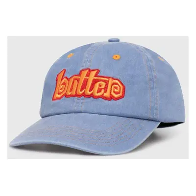 Bavlněná baseballová čepice Butter Goods Swirl 6 Panel Cap s aplikací, BGQ1247301