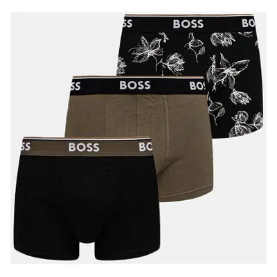 Boxerky BOSS 3-pack pánské, více barev, 50531701