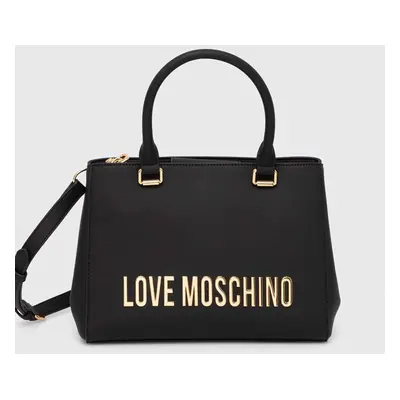 Kabelka Love Moschino černá barva, JC4022PP1LKD0000