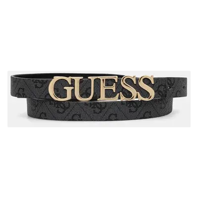 Pásek Guess ZAMIRA dámský, černá barva, BW9204 P5120