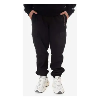 Bavlněné kalhoty Billionaire Boys Club Overdyed Cargo Pants B23109 BLACK černá barva, ve střihu 