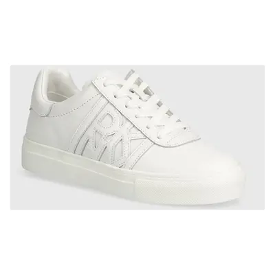 Kožené sneakers boty Dkny Jennifer bílá barva, K1427962