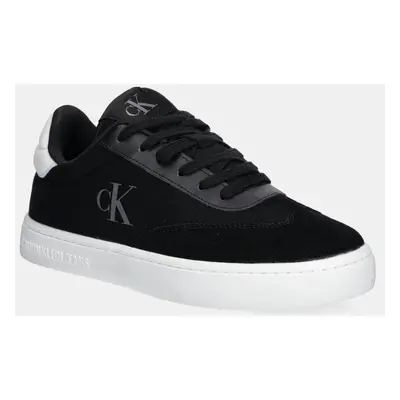 Sneakers boty Calvin Klein Jeans CLASSIC CUPSOLE LOW MIX MG černá barva, YM0YM01169