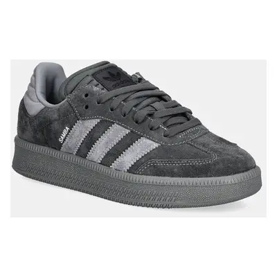 Sneakers boty adidas Originals Samba XLG šedá barva, ID3912