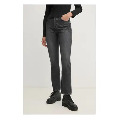 Džíny Pepe Jeans STRAIGHT JEANS UHW CELYN dámské, high waist, PL204593XM8