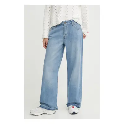 Džíny Pepe Jeans LOOSE ST JEANS HW VINTAGE dámské, high waist, PL204694