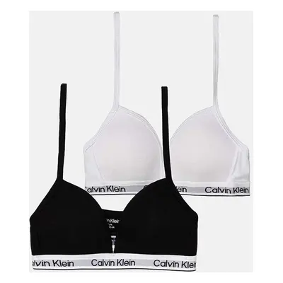 Dětská podprsenka Calvin Klein Underwear 2-pack bílá barva, G80G800723