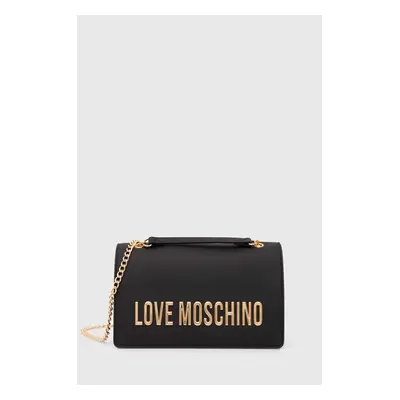 Kabelka Love Moschino černá barva, JC4192PP1LKD0000