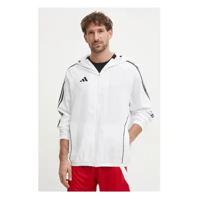 Sportovní bunda adidas Performance Tiro 24 bílá barva, IM8808