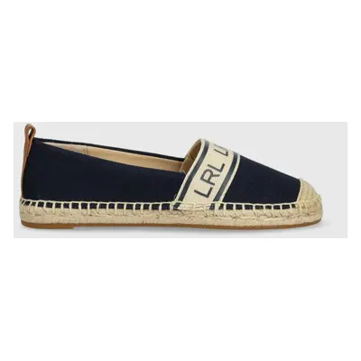 Espadrilky Lauren Ralph Lauren Caylee III tmavomodrá barva, 80289100000000000