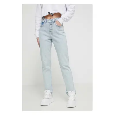 Džíny Karl Lagerfeld Jeans dámské, high waist