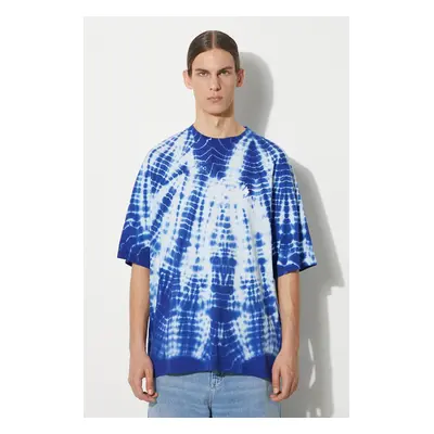 Bavlněné tričko Marcelo Burlon Aop Soundwaves Over CMAA054S24JER0044501