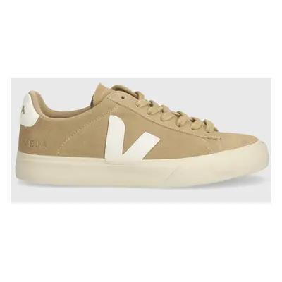 Semišové sneakers boty Veja Campo béžová barva, CP0302963