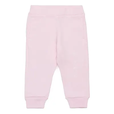 Kojenecké bavlněné tepláky Marni MP192B TROUSERS růžová barva, s potiskem, M01436