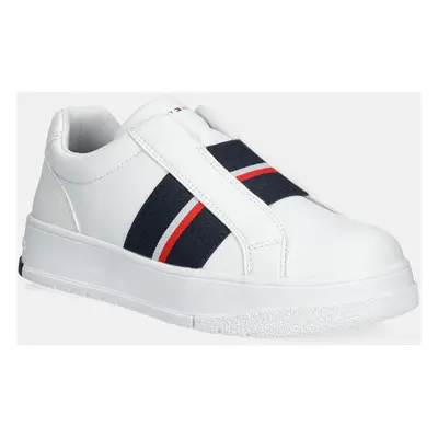 Dětské sneakers boty Tommy Hilfiger bílá barva, T3X9-33858