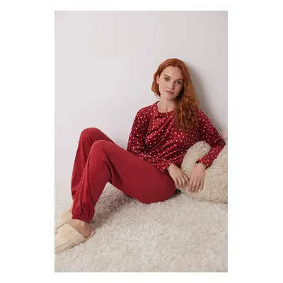 Pyžamo women'secret LOVE ACTUALLY GENERIC PJ červená barva, 4758239