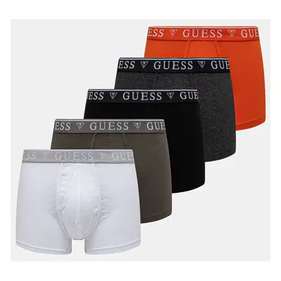 Boxerky Guess 5-pack pánské, černá barva, U4YG16 K6YW1