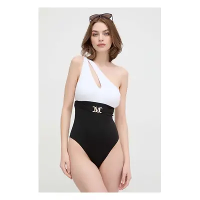 Jednodílné plavky Max Mara Beachwear černá barva, mírně vyztužený košík, 2416831099600