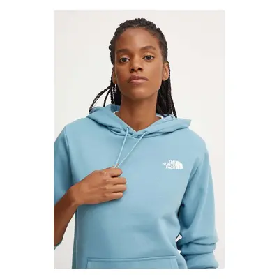 Mikina The North Face Simple Dome Hoodie dámská, s kapucí, s potiskem, NF0A89EY1OM1