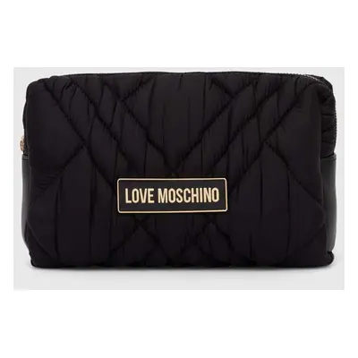 Kosmetická taška Love Moschino černá barva, JC5300PP1LLR100A