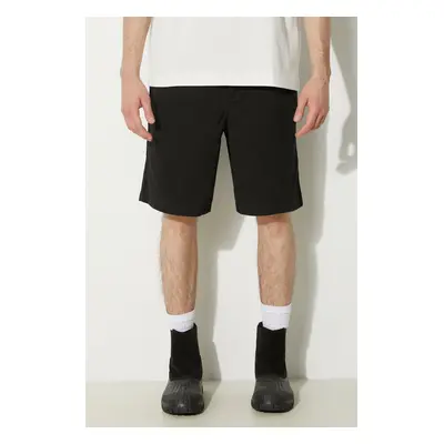 Bavlněné šortky thisisneverthat Beach Short černá barva, TN241WSOKS01