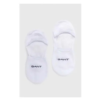 Ponožky Gant 2-pack bílá barva, 9960257