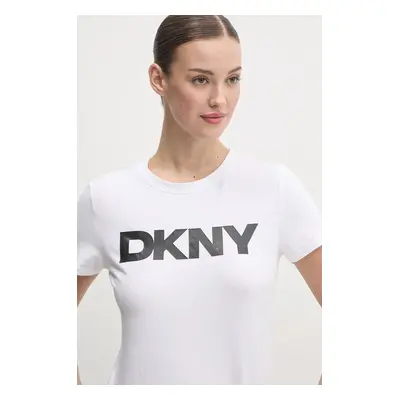 Tričko Dkny bílá barva, DP5T9923