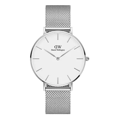 Hodinky Daniel Wellington Petite 36 Sterling stříbrná barva