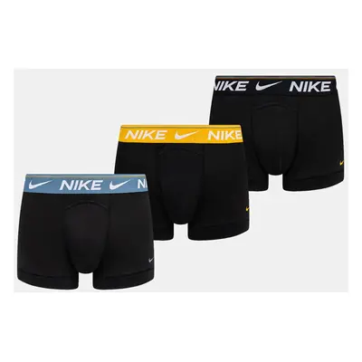 Boxerky Nike 3-pack pánské, černá barva, 0000KE1256