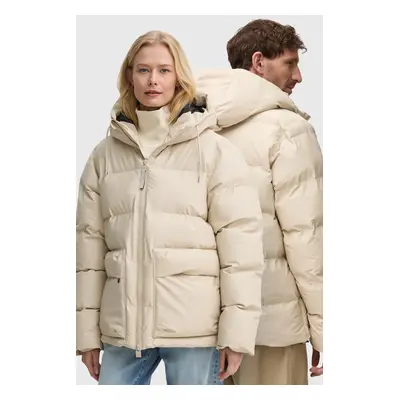 Bunda Rains Alta Puffer Cargo Jacket W3T3 béžová barva, zimní, 15350-95