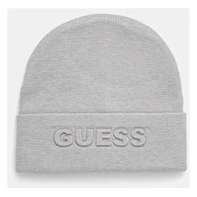 Čepice Guess šedá barva, AW5179 POL01