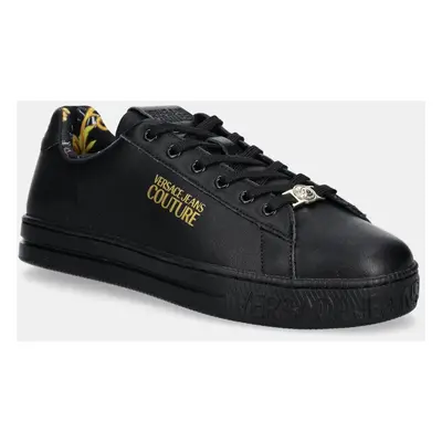 Sneakers boty Versace Jeans Couture Court 88 černá barva, 76YA3SK6 ZPA58 G89