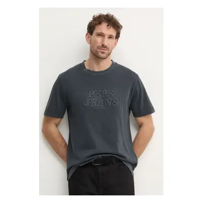 Bavlněné tričko Pepe Jeans DARIUS TEE s aplikací, PM509723