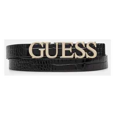 Pásek Guess SYLVYE dámský, černá barva, BW9206 P5120