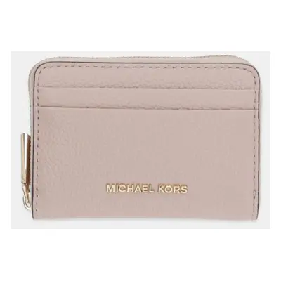 Kožená peněženka MICHAEL Michael Kors černá barva, 32T4GJ6Z5L