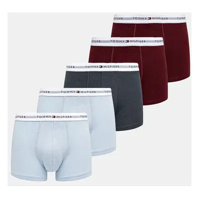 Boxerky Tommy Hilfiger 5-pack pánské, více barev, UM0UM03432