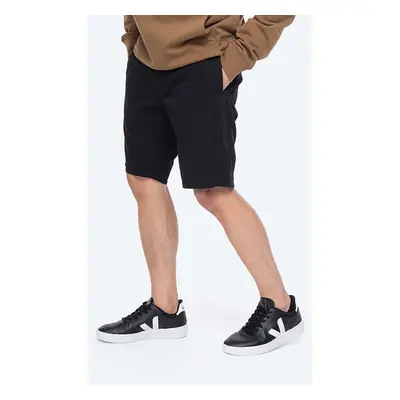 Bavlněné šortky Norse Projects Aros Light Twill Shorts černá barva, N35.0237.9999-9999